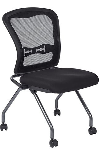 Office Star Deluxe - Silla Plegable Sin Brazos Con R