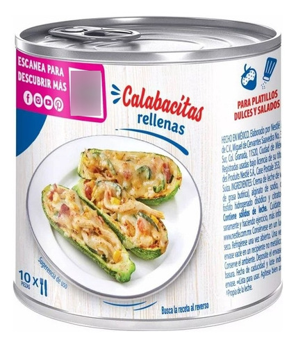 Media Crema Nestlé 6 Piezas De 225 Gramos C/u