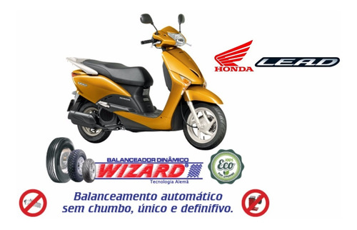 Balanceamento Dinâmico Sem Chumbo Scooter Honda Lead 110