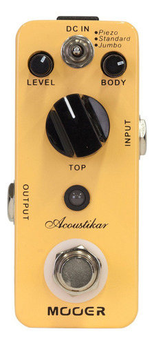 Pedal Simulador Acustico Acoustikar - Mooer