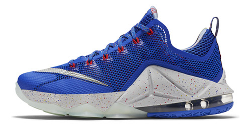 Zapatillas Nike Lebron 12 Low Hyper Cobalt 812560-406   