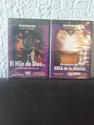 Lote 2dvds Misterios Del Pasado No Abiertos Año Cero!