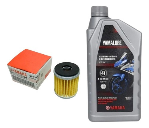 Filtro Aceite Yamaha R15 Original + Aceite 10w 40 Ma2