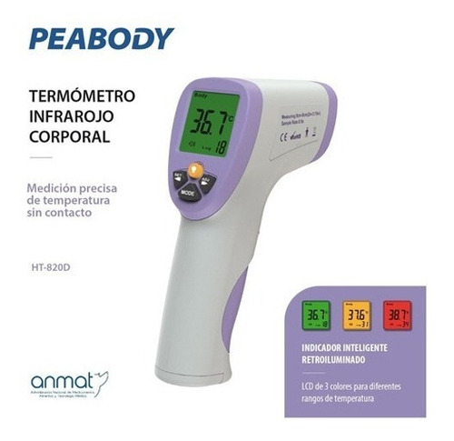 Termómetro Digital Bebe Niños Medicion Rapida Visor - Fiebre
