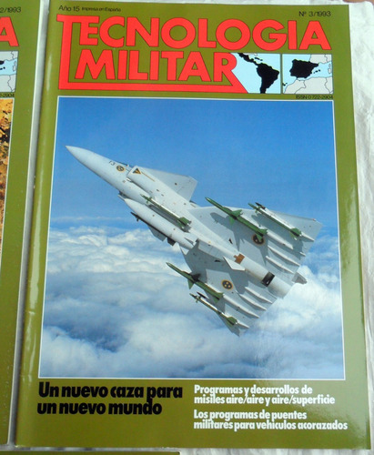 Tecnología Militar 1993 Lote X 5 Revistas