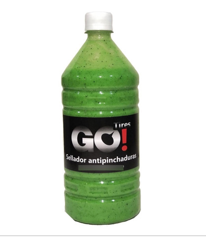 Sellador Antipinchaduras Verde Con Kit Go X 1  Litro