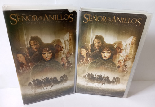 El Señor De Los Anillos Película Vhs Original (2 Vhs))