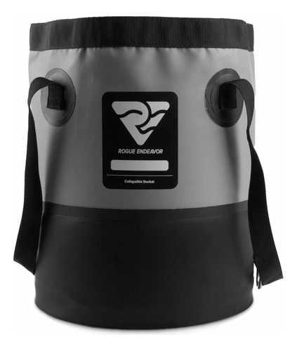 Cubo Plegable Resistente De 3 Galones (15 Litros), Bolsa De