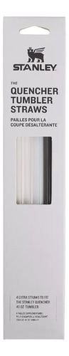 Set 4 Pack Popotes Stanley Quencher 40 Oz. Tumbler Straws Core