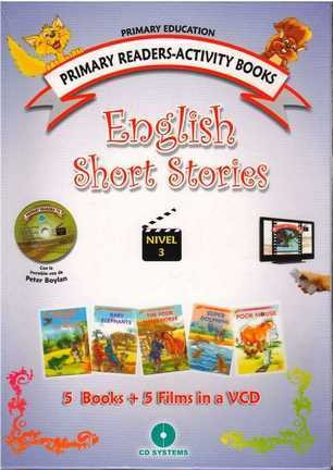 Cd - English Short Stories Nivel 3/ 5books + 5films - New