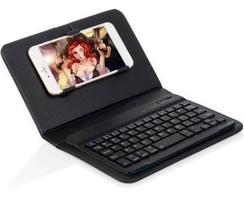 2024 Funda De Piel Sintética For Teclado (para Android,