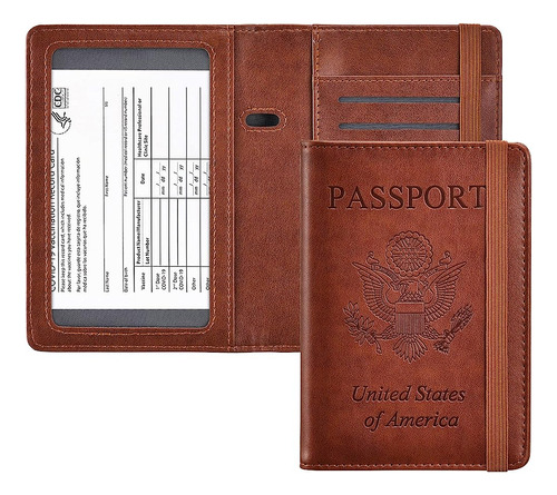 Combo Herriat Passport And Vaccine Card Holder, Estuche De C