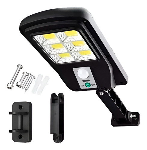 Pack De 8 Foco Solar Led Exterior Con Sensor Movimiento Ip65