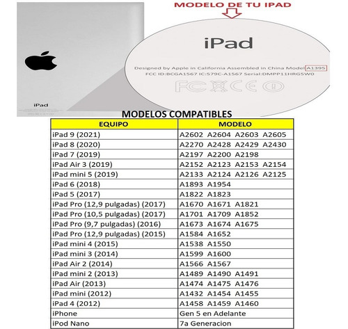 Imagen 2 de 7 de Cargador Para iPad 4 iPad Air iPad Mini iPad Pro Cubo Cable