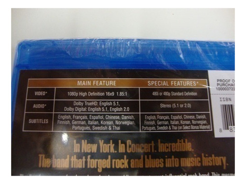 Blu-ray - Led Zeppelin - The Song Remains The Same - Lacrado