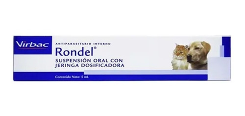 Rondel Adulto X5 Ml Desparasitante Para Mascotas