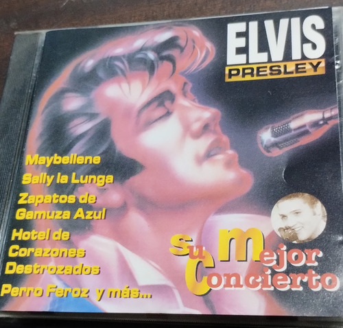 Elvis Presley Cd Su Mejor Concierto 