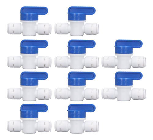 Water Purifiers Pipe Fitting 10 Pcs Inline Ball Valve Mini
