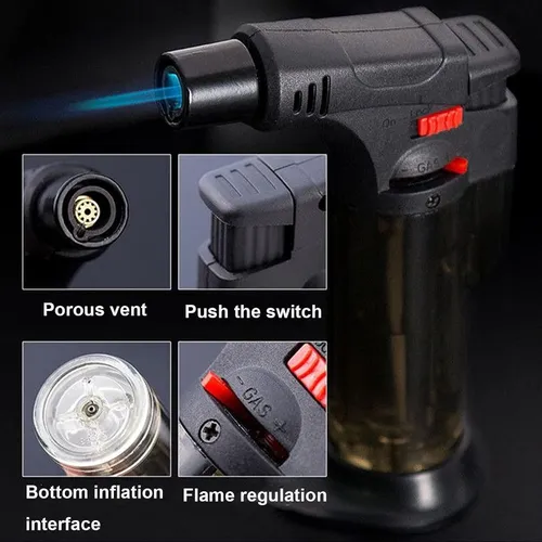 Encendedor Soplete Catalitico Transparent Gas Butano Bloqueo | MercadoLibre