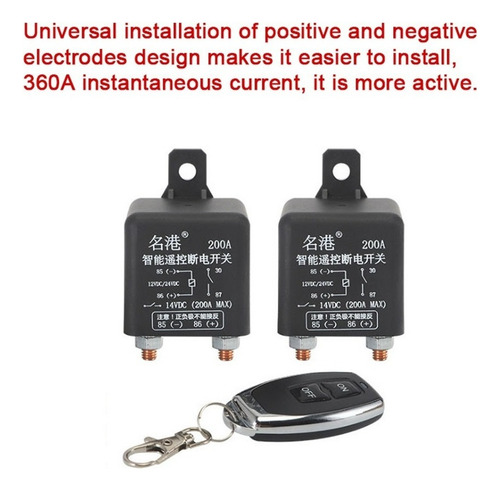 Rx Interruptor De Bateria De Controle Remoto Universal P