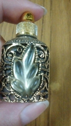 Mini Frasco Perfumero De Coleccion Vintage Hermoso Unico