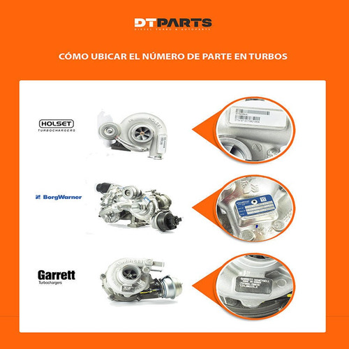 Turbo Borgwarner 1000-988-0311 Para Omnibus Volkswagen