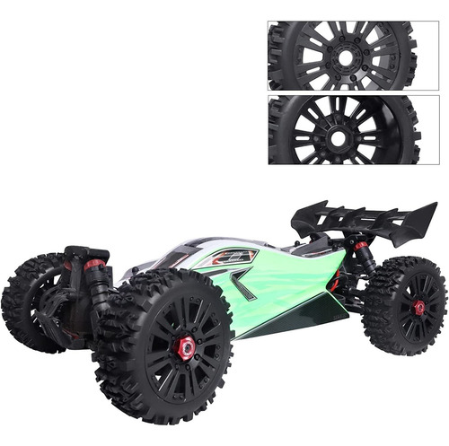 4 Ruedas Hexagonales 1/8 Buggy Off Road De 0.669 In Para Mod