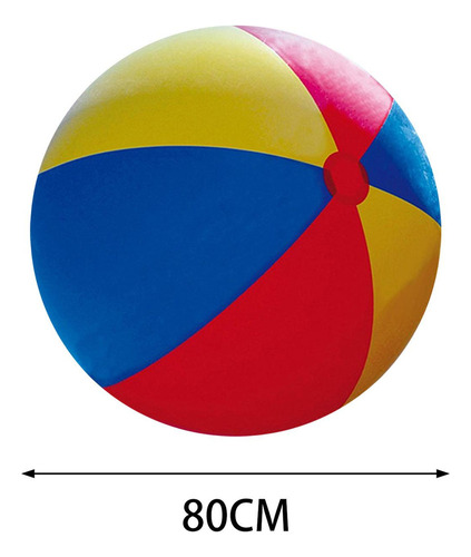 Nuevo Pelota De Playa Inflable Colorida For Jugar 80cm