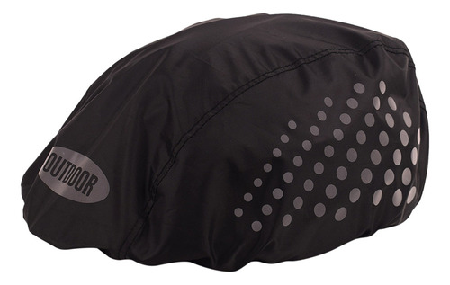 Cubierta Impermeable Para Casco De Ciclismo Tira Reflectante