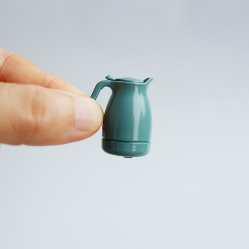 1:12 Escala Casa De Muñecas Miniatura Hervidor De Agua