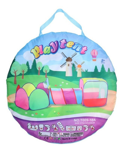 Imagen 2 de 5 de Casa Casita Corral Túnel Pelotero Niños Infantil