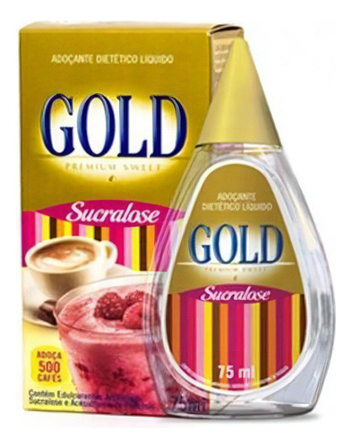 Adoçante Gold Sucralose 75ml