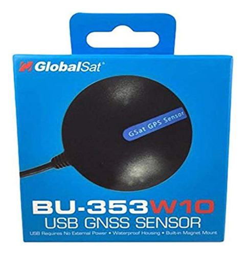 Globalsat Gps Gnss Sensor Ubicacion Windows Negro