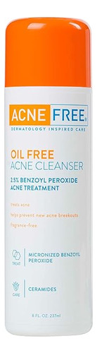 Limpiador Para El Acne Sin Aceite Acnefree, Peroxido De Benz