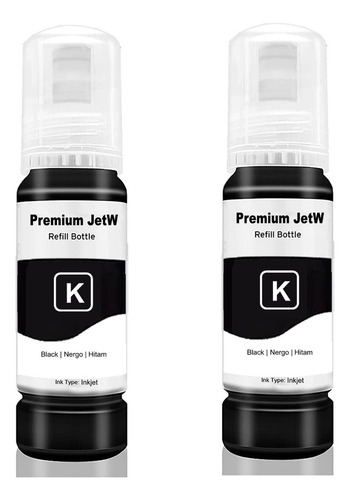 2x Tinta Para Epson L3150 L3110 L4150 L4160 6191 L3210 L3250 Tinta Preto