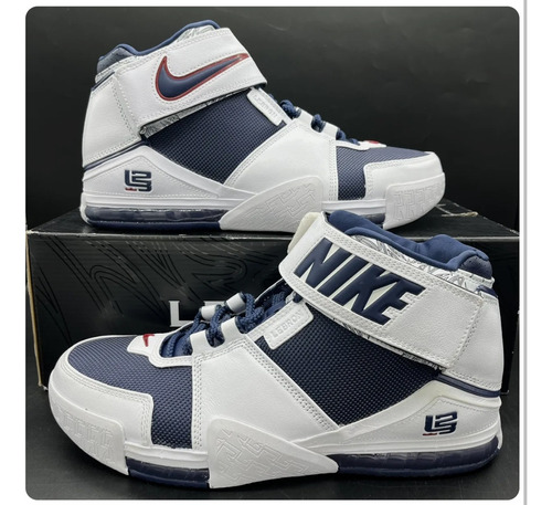 Tenis Lebron Original Zoom Il Blanco Nike 