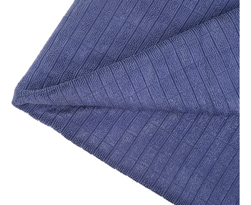 Toalla De Microfibra Color Azul 3 Unidades 50 X 70 Cm