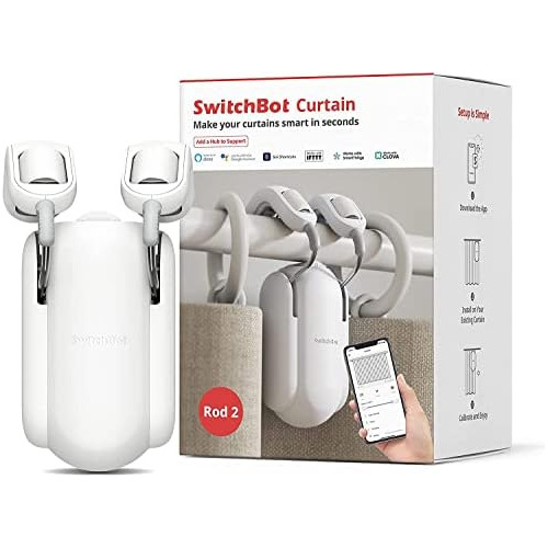 [upgraded Version] Switchbot Curtain Smart Electric Mot...