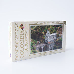 Libro Rompecabezas Colombia - Santuario De La Lajas