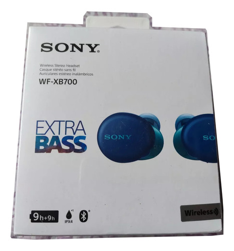 Sony Extra Bass Audífonos Inalámbricos Wf-xb700 