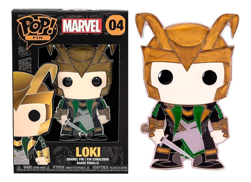 Set Funko Pop! Pin: Marvel 4 Piezas