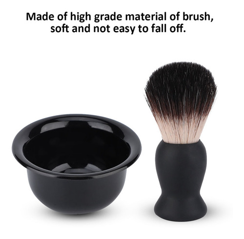 Homens Barba Jogo De Barbear Profissional Seguro Brush Tigel