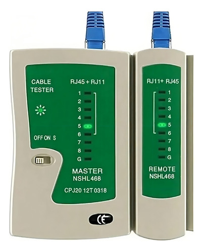 Alicate De Crimpar Rj45 Cabo De Rede Descascador + Testador