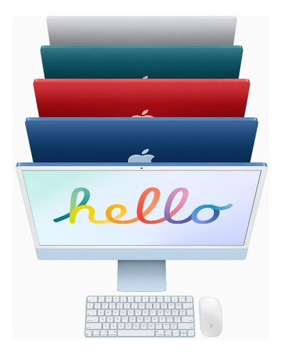 All in one Apple iMac iMac Apple 24 M1 8 Nucleos 24" 32GB de Ram - 256GB SSD 16GB HDD - Distribuidor Autorizado