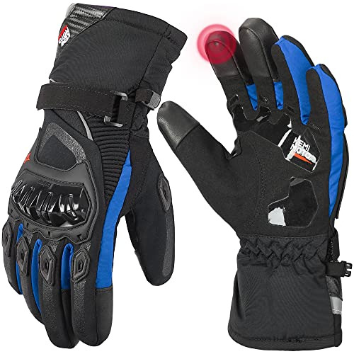 Guantes De Moto De Invierno, Impermeables, Pantalla Tá...