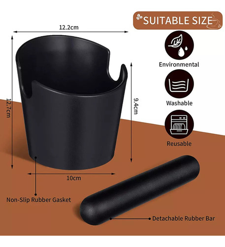 ` Herramientas For Barista Espresso Knock Box, 2 Unidades