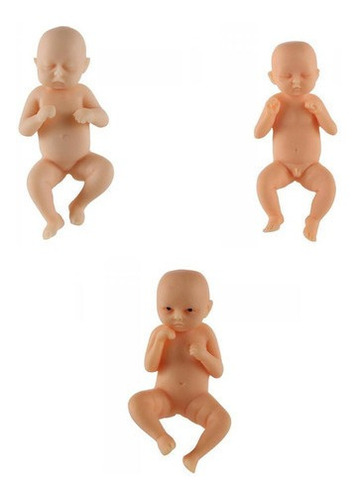 Juego De 3 Muñecas Reborn Baby Dolls De Aspecto Real Reborn