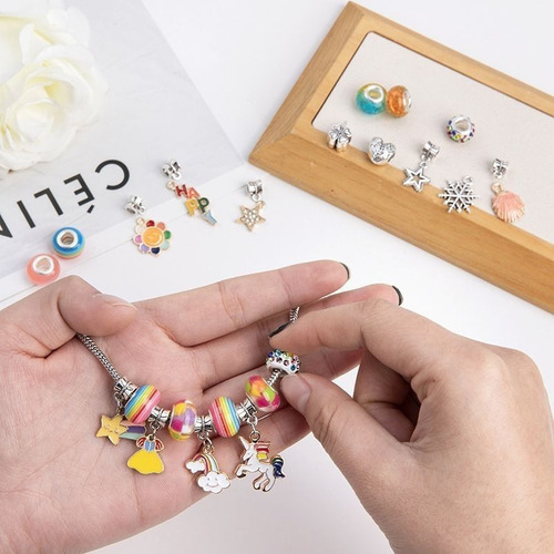 Set De Fabricación De Pulseras Diy Charm Con .