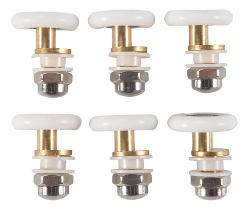 /para 6 Rodillos De 27 Mm Para Puertas De Ducha Corredizas