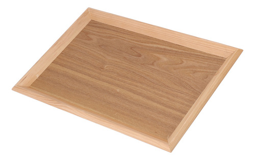 . Bandeja M For Servir, 36,5 X 27 Cm, De Madera, Sencilla,